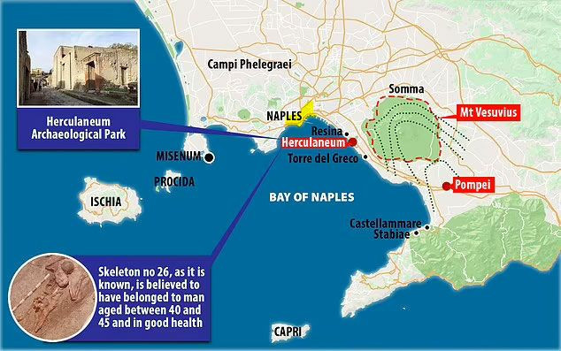 Vezüv Yanardağı patlaması! '26 numaralı iskeletin' gizemi çözüldü dikkat çekici ayrıntılar - Resim: 1