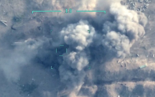 Azerbaycan yoğun bombardıman başlattı! Dağlık Karabağ yangın yeri - Resim: 1