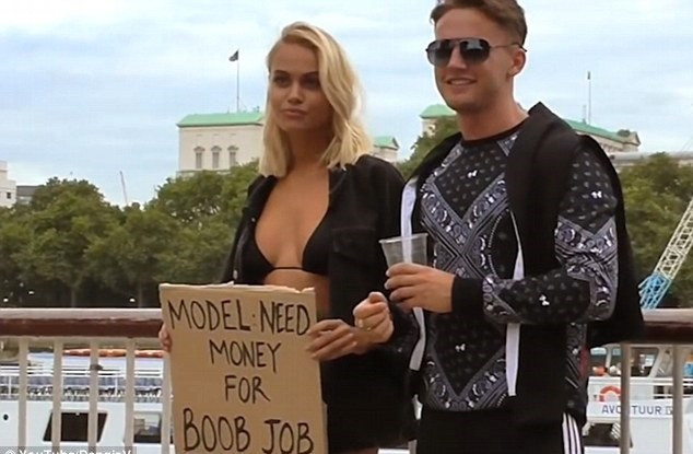 Silikon taktırmak için bikiniyle dilendi ama işin aslı başka! - Resim: 2