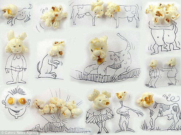 Çizimlerini Facebook'dan paylaşınca ünlü oldu - Resim: 1