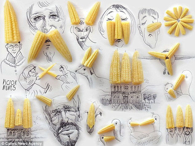 Çizimlerini Facebook'dan paylaşınca ünlü oldu - Resim: 3