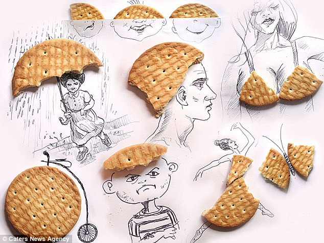 Çizimlerini Facebook'dan paylaşınca ünlü oldu - Resim: 4