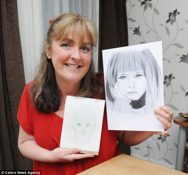 Kafasını çarptı ressam oldu - Resim: 3