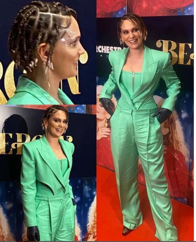 Farah Zeynep Abdullah'tan Bergen galasındaki yeşil takımını beğenmeyenlere cevap - Resim: 2