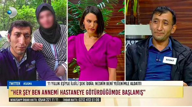 Kanal D Ece Üner ile Susma'da şok : Eşim ve öz yeğenim aynı yatakta - Resim: 4