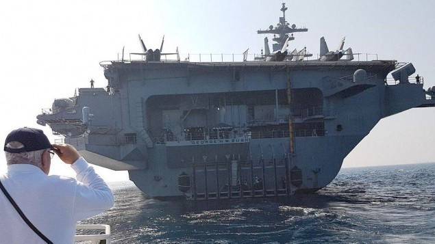 Dünya'nın en büyük savaş gemisi İsrail limanında - Resim: 4