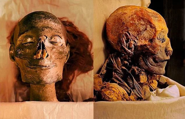 Türk kadın mumyasının ayakkabısı marka mı? Dünya konuşuyor - Resim: 1