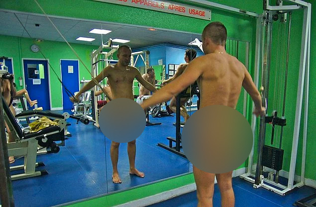 Yok artık bu spor salonuna girmek için tek şart çıplak olmak - Resim: 2