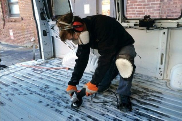 Kamyonetini baştan sona yenileyip evi yaptı - Resim: 2