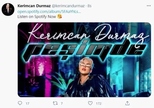 Kerimcan Durmaz'ın Peşimde klibi rezalet dendi Twitter'da yer yerinden oynadı - Resim: 2