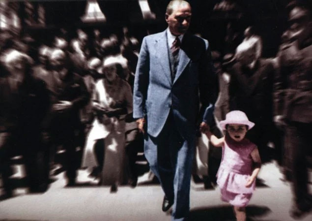 Atatürk'ün bu fotoğraflarını hiç böyle görmediniz! - Resim: 4