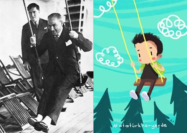 Atatürk'ü daha önce böyle görmediniz!  - Resim: 4