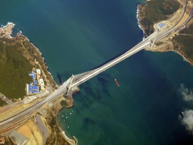 Üçüncü köprü yukarıdan görüntülendi - Resim: 1