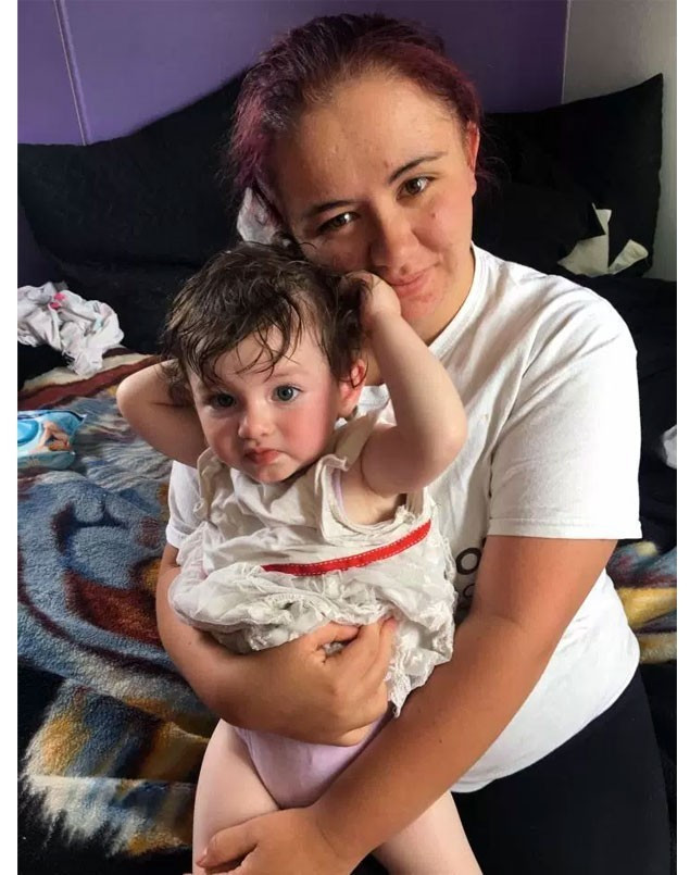 Hamile olduğunu mutfakta doğum yapınca anladı! - Resim: 1