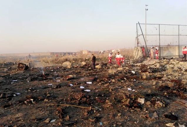 İran'da Ukrayna Havayollarına ait yolcu uçağı düştü! 176 kişi hayatını kaybetti - Resim: 0