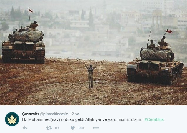 Sosyal medyada Cerablus paylaşımları - Resim: 2