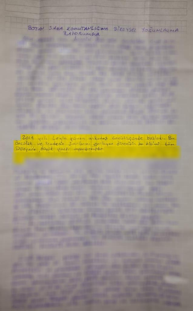 HDP'li Leyla Güven'in PKK'ya destek raporu ifşa oldu - Resim: 0