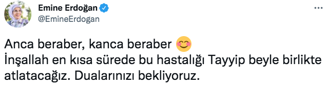 Cumhurbaşkanı Recep Tayyip Erdoğan ve eşi Emine Erdoğan koronavirüse yakalandı - Resim: 1
