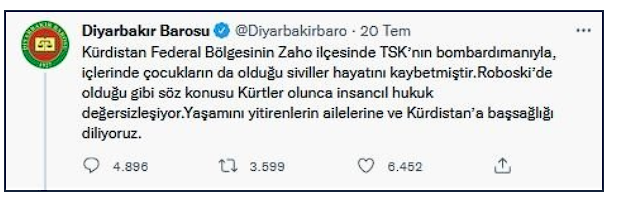 Başsavcılık harekete geçti! Diyarbakır Barosu hakkında inceleme başlatıldı - Resim: 0