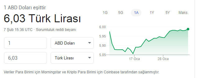 Dolar, son 8 ayın en yüksek seviyesini gördü - Resim: 0