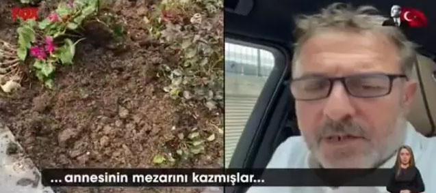 Hırsızlar Dilan Polat'ın annesinin mezarını açmaya çalıştılar! Para gömülü olduğunu düşündüler - Resim: 0