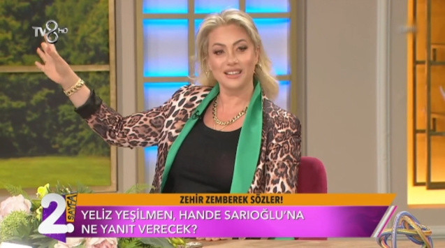 Yeliz Yeşilmen açtı ağzını yumdu gözünü! Hande Sarıoğlu'na canlı yayında sert sözler: Cahil, cühela, yeni yetme! - Resim: 0