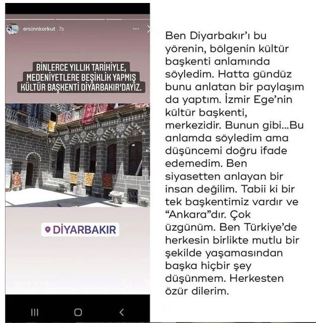 Ersin Korkut Diyarbakır için 'başkent' dedi tepkiler gelince böyle konuştu - Resim: 0