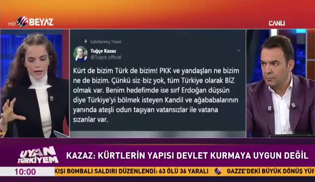 Tuğçe Kazaz 'Kürtler devlet kuramaz' diyerek 'pimini çekersiniz' uyarısı yaptı! - Resim: 4
