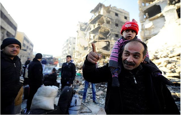 Halep'ten tahliyeler başladı - Resim: 3