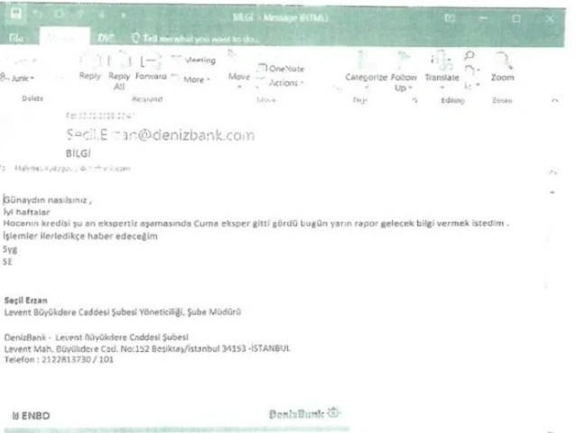 Seçil Erzan ve Semih Kaya'ya Denizbank'tan suç duyurusu! - Resim: 0