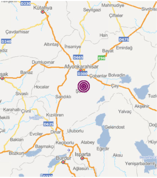 Afyonkarahisar'da korkutan deprem! - Resim: 0