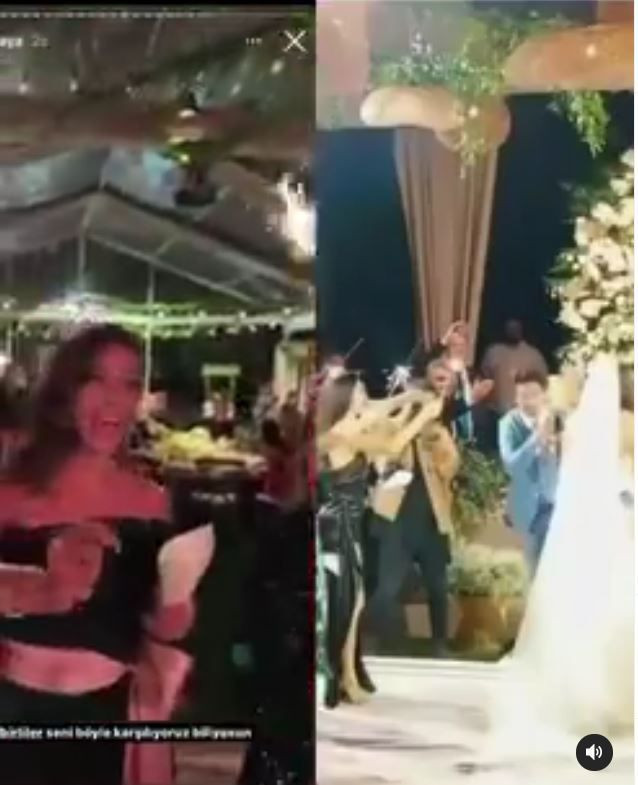 Arda Türkmen ve Melodi Elbirler evlendi efsane düğünde gelinlik yanıyordu! - Resim: 2