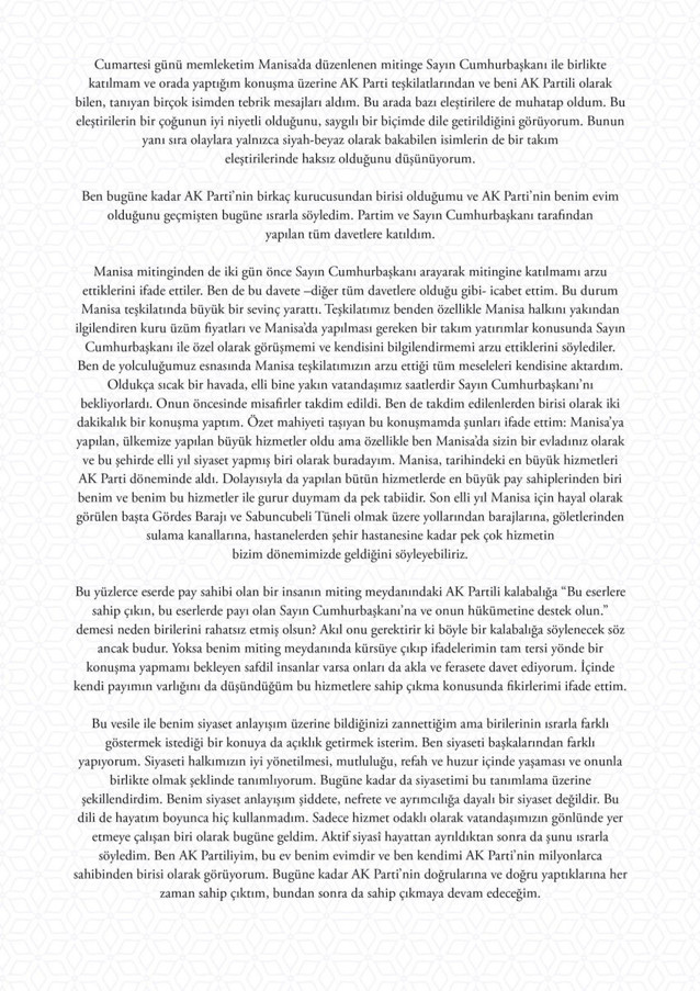 Bülent Arınç'tan Cumhurbaşkanı Erdoğan ile katıldığı program için açıklama - Resim: 0