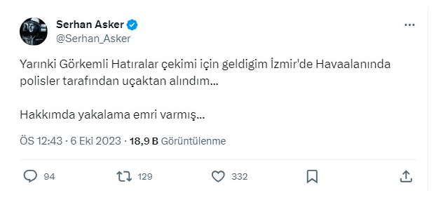 Halk TV'de bir gözaltı daha! Programcısı Serhan Asker gözaltına alındı - Resim: 0