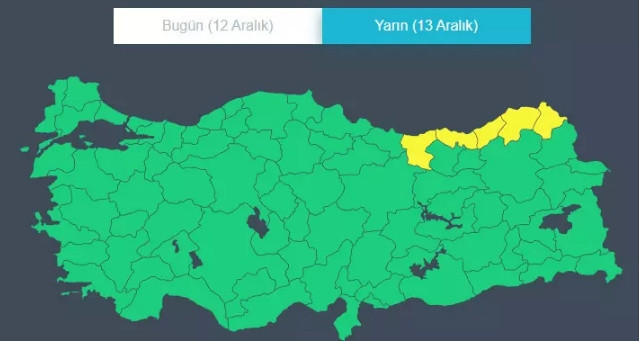 Meteoroloji’den hafta sonu için kuvvetli yağış uyarısı - Resim: 0