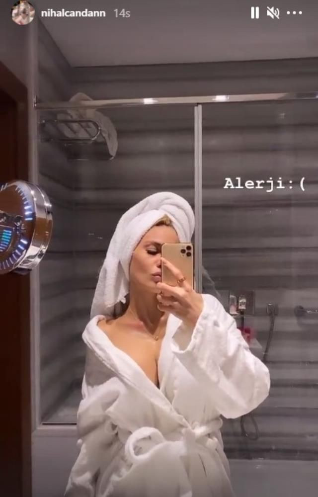 Bornozlu pozlarıyla Nihal Candan sınırları aştı gören 'yok artık' dedi - Resim: 4