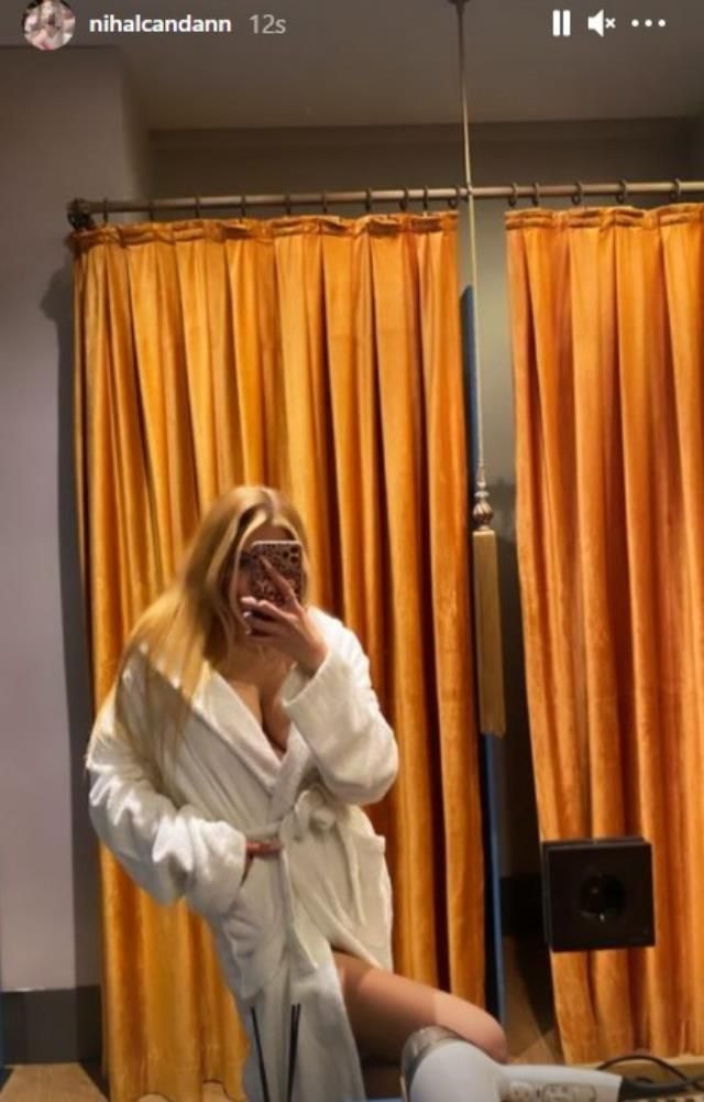 Bornozlu pozlarıyla Nihal Candan sınırları aştı gören 'yok artık' dedi - Resim: 3