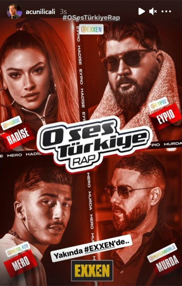 O Ses Türkiye Rap'in jüri üyelerini Acun Ilıcalı açıkladı - Resim: 0