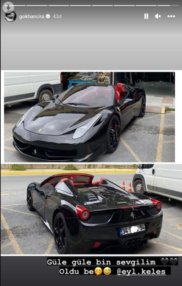 Gökhan Çıra yeni sevgilisi için kesenin ağzını açtı! Spor arabanın fiyatı dudak uçuklattı - Resim: 0