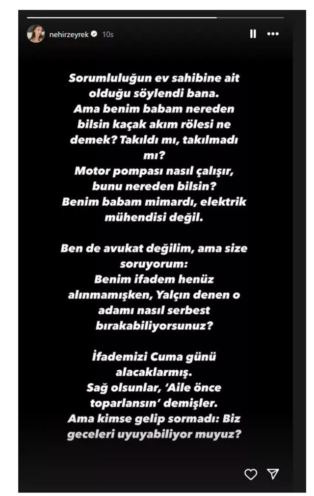 Ferdi Zeyrek'in kızı Nehir Zeyrek isyan etti: O adamı nasıl serbest bırakabiliyorsunuz? - Resim: 1
