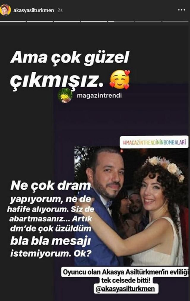 Akasya Asıltürkmen'in boşanma sonrası paylaşımı herkesi şaşırttı - Resim: 3