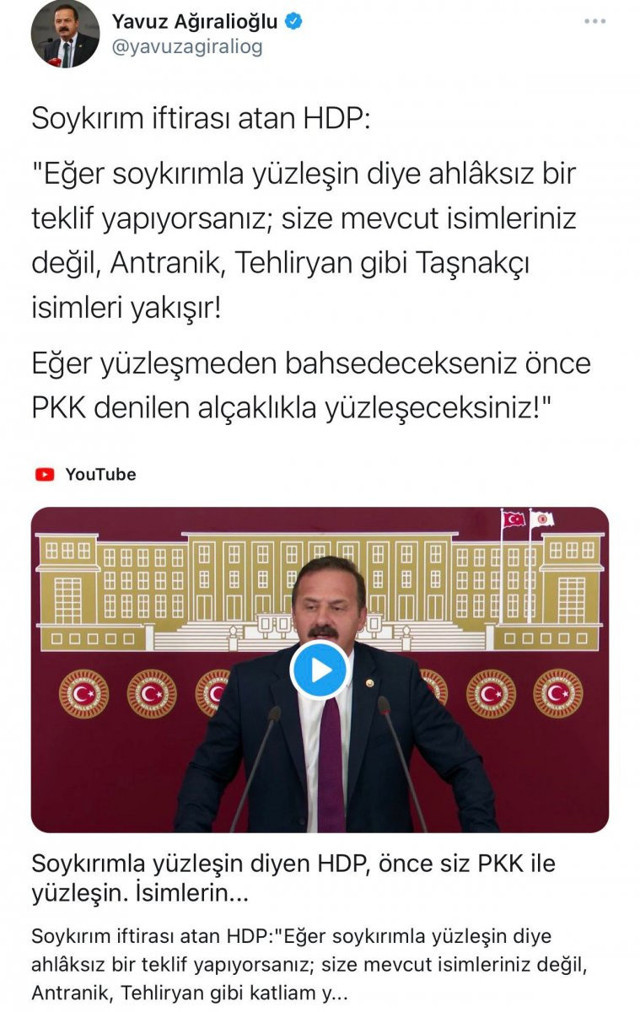 HDP'li Ali Kenanoğlu'ndan İYİ Partili Ağıralioğlu'na: Yavuz it havlamış yine - Resim: 0