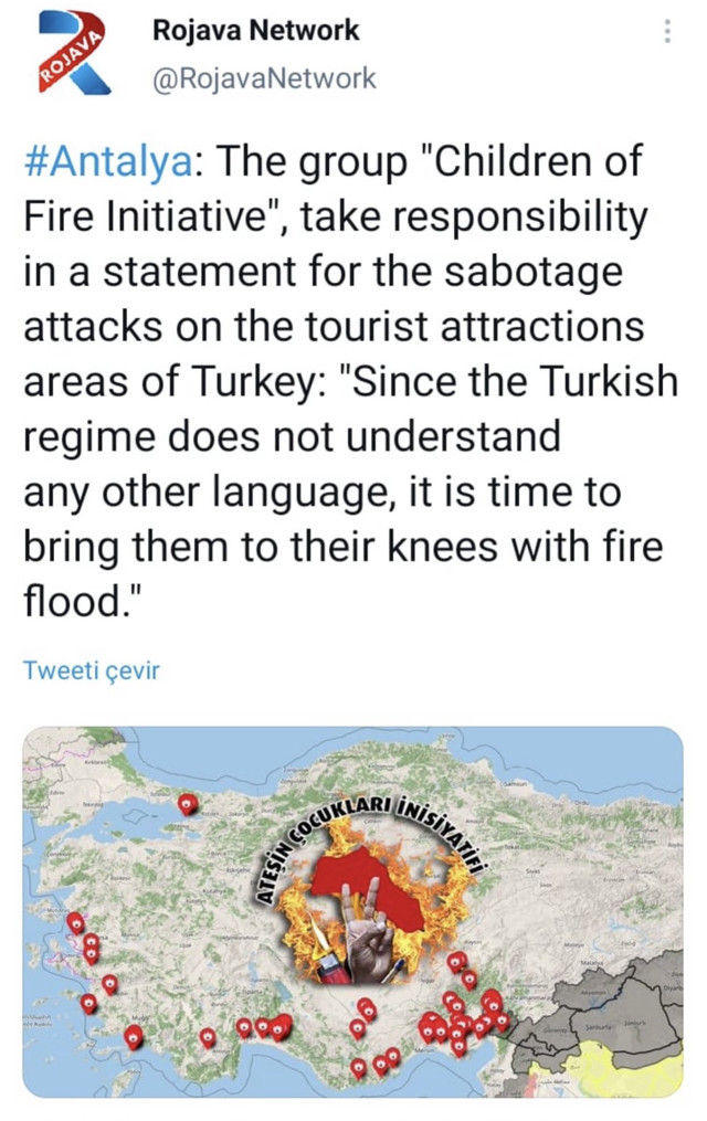 Melih Gökçek'ten bomba ifşalar! Orman yangınlarını PKK üstlendi Can Dündar doğruladı - Resim: 0