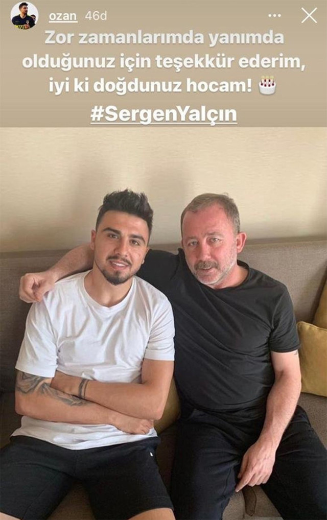 Ozan Tufan'dan Sergen Yalçın paylaşımı - Resim: 0