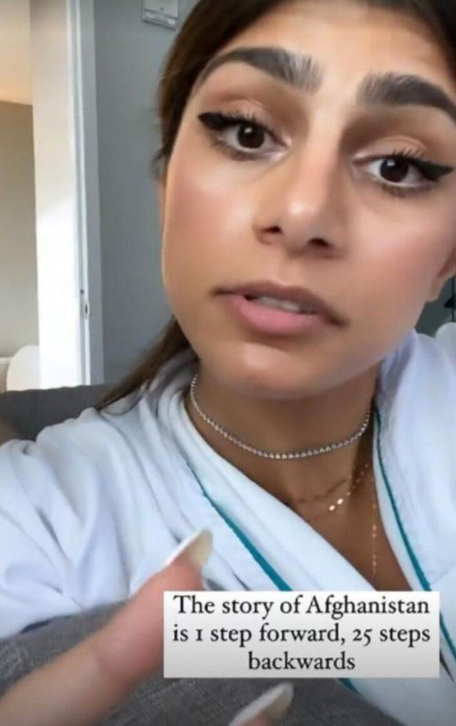 Porno film oyuncusu Mia Khalifa: Helikopter dolusu parayla kaçan cumhurbaşkanının yerini biliyorum - Resim: 0