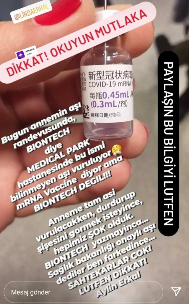 Biontech aşılarında etiket krizi! Tarihi geçmiş ve Çince yazılı olunca doktorlardan buzlu çare... - Resim: 1