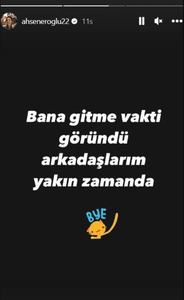 Oyuncu Ahsen Eroğlu kararını verdi! Seçim sonrası ülkeyi terk ediyor: 'Bana gitme vakti göründü" - Resim: 0