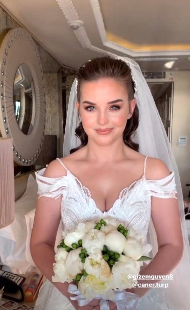 Sihirli Annem'in Ceren'i Gizem Güven evlendi! Gelinlikle görenler tanıyamadı - Resim: 4