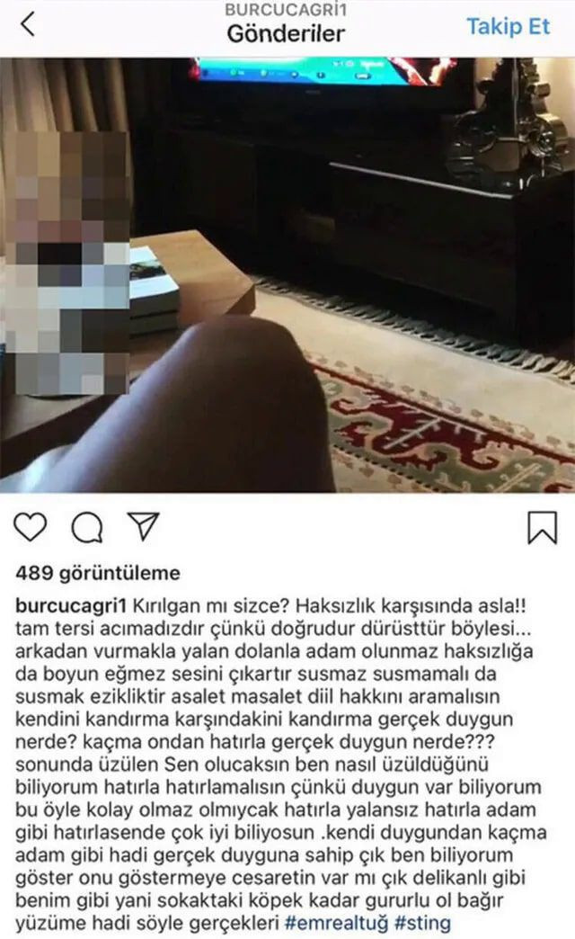 Emre Altuğ'u ifşa etti Burcu Çağrı kızınca tüm özelini Instagram'da sergiledi - Resim: 2