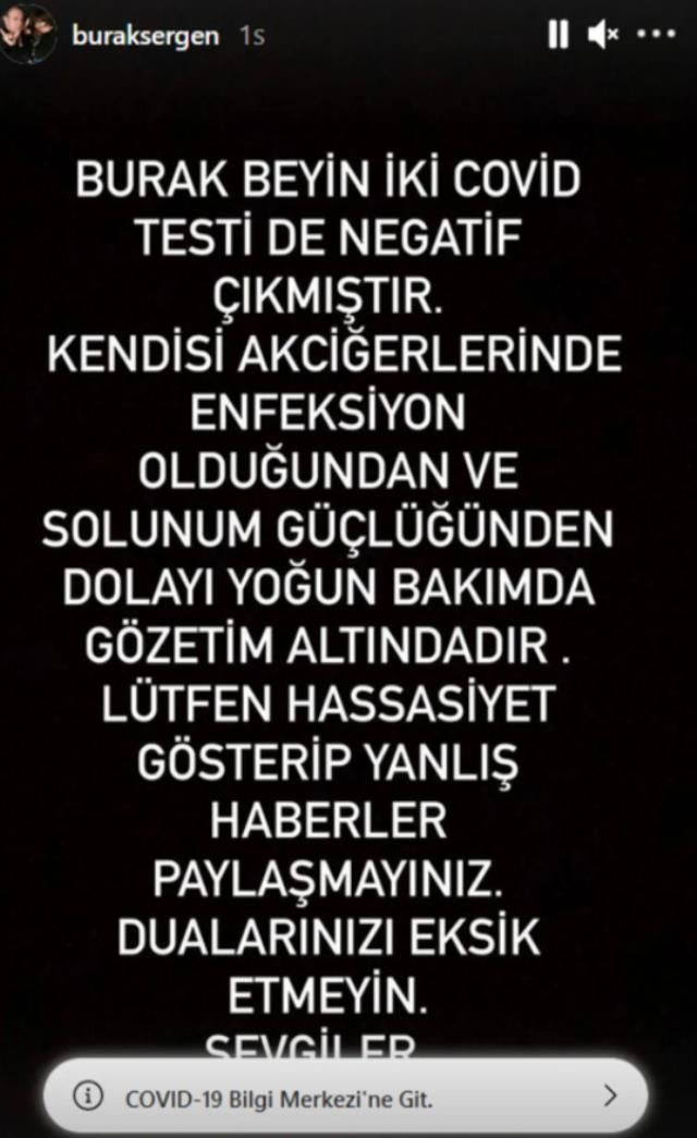Sadakatsiz'in Haluk'u Burak Sergen'in hastalığı belli oldu Covid 19 testleri negatif çıkmıştı - Resim: 3